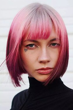 تسريحة Vivid Pink Hue.jpg