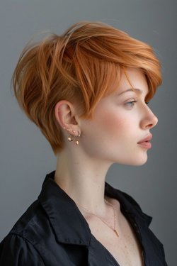 تسريحة Strawberry Blonde Hairstyle.jpg