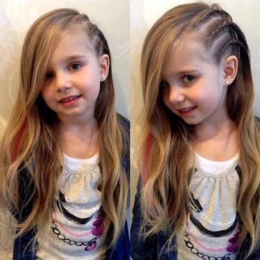 تسريحة Side Braids with a Pop of Color.jpg
