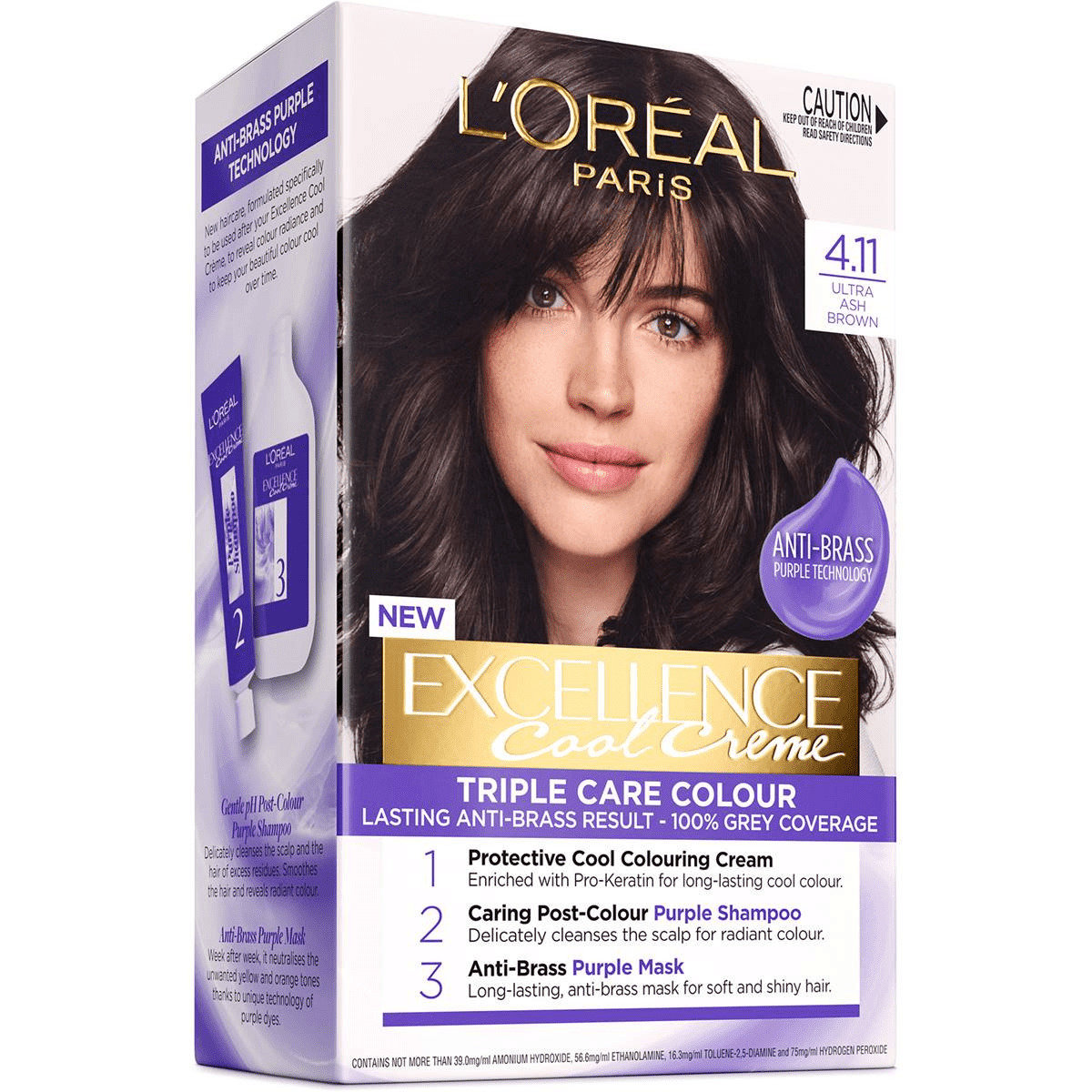 Loreal Excellence Cool Crème 4.11 Ultra Ash Brown Hair Colour.jpg