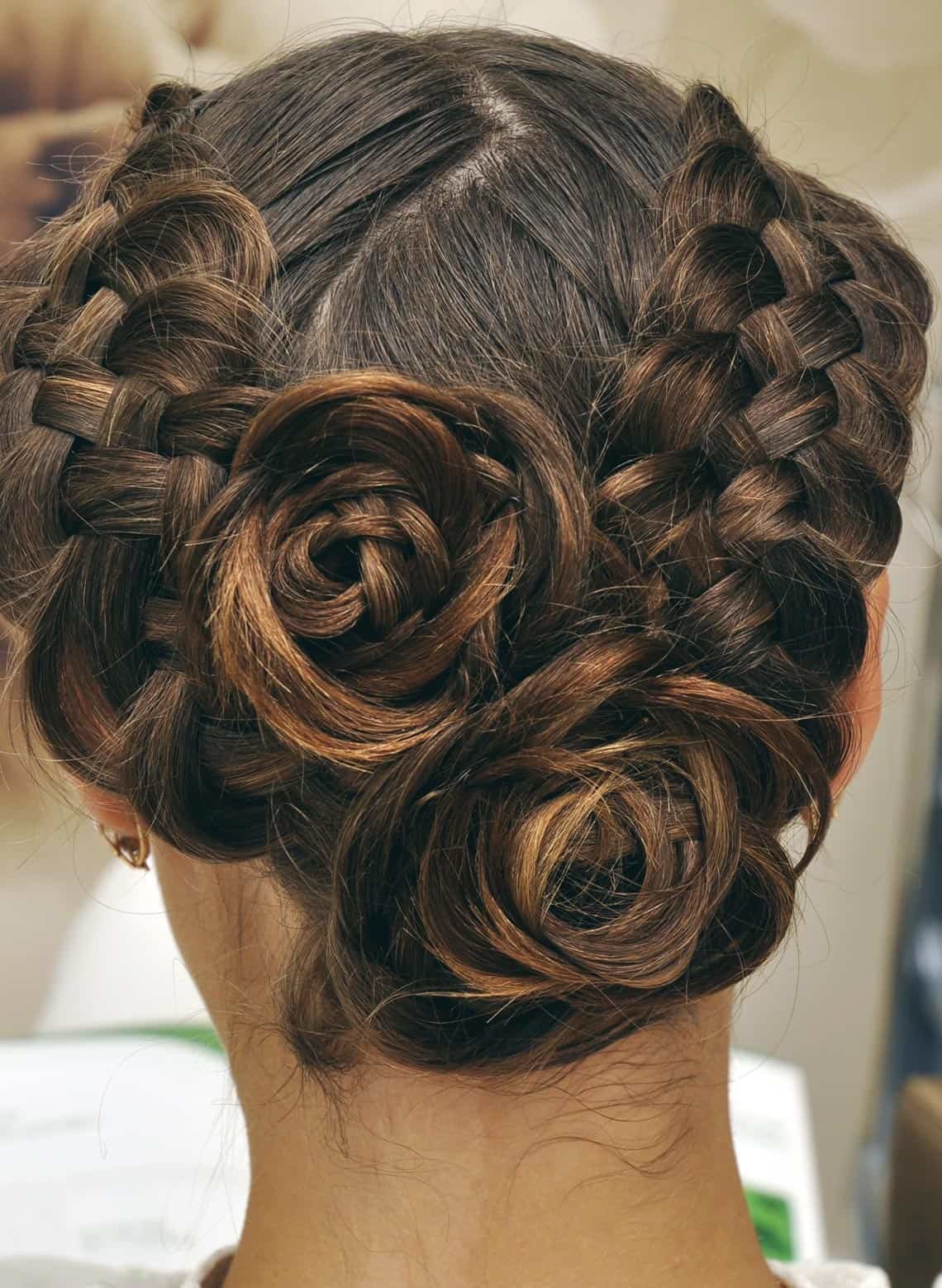 تسريحة  Braided rose updo.jpg