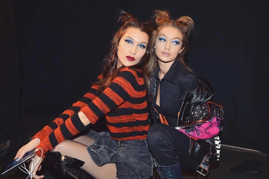 تسريحة Gigi and Bella Hadid.jpg