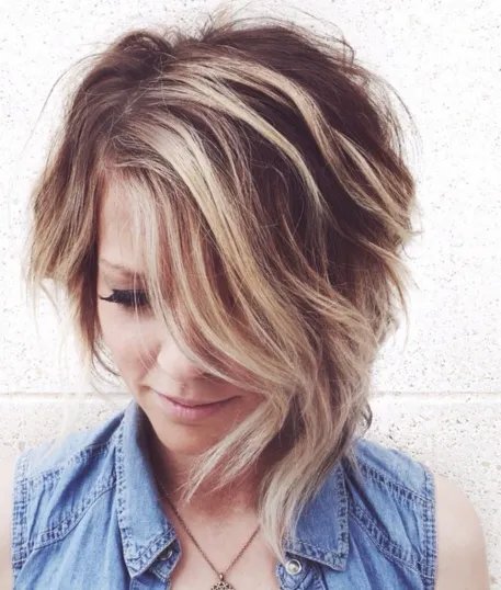 تسريحة Asymmetrical Bob.jpg