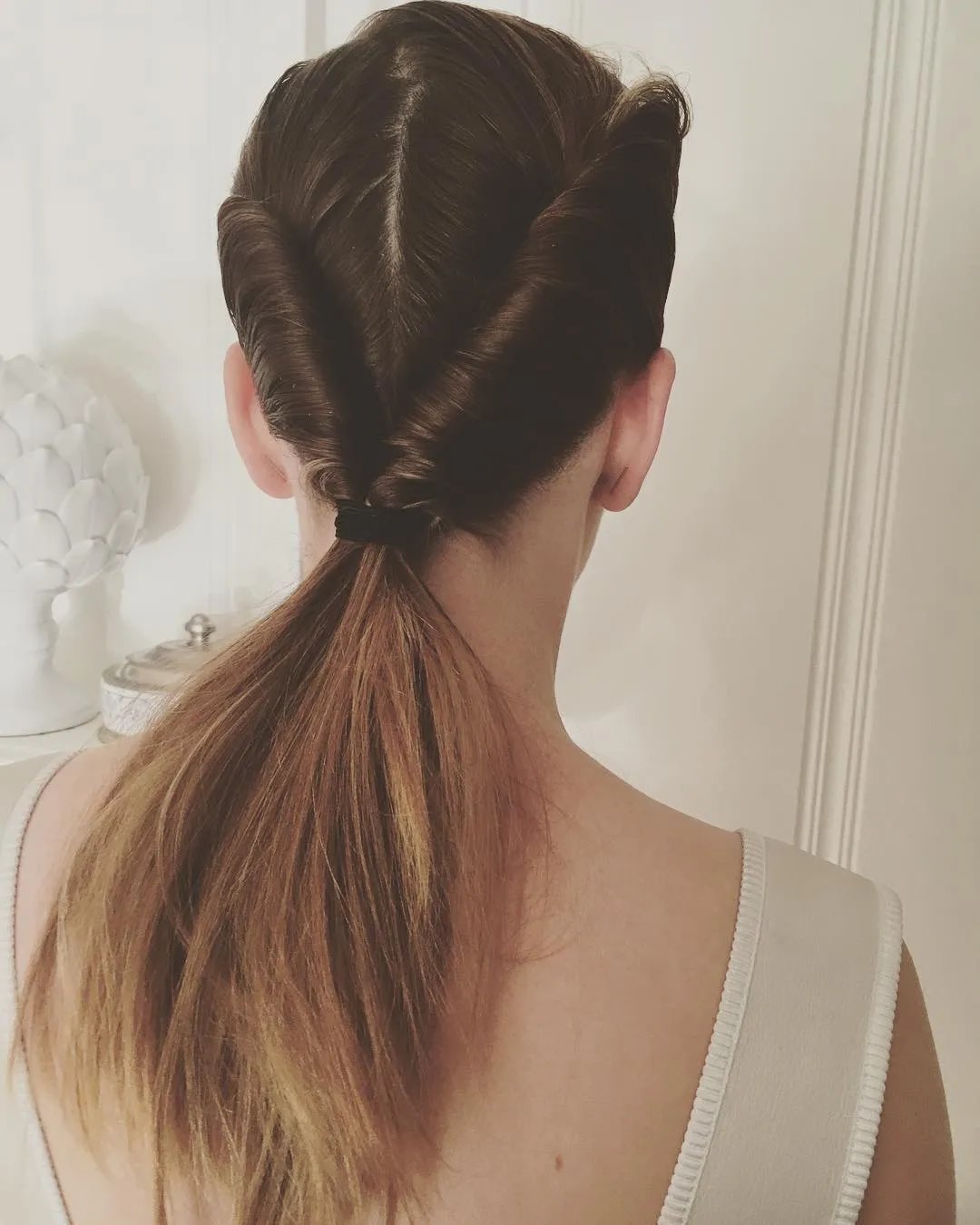 تسريحة French Twist — With a Twist.jpg