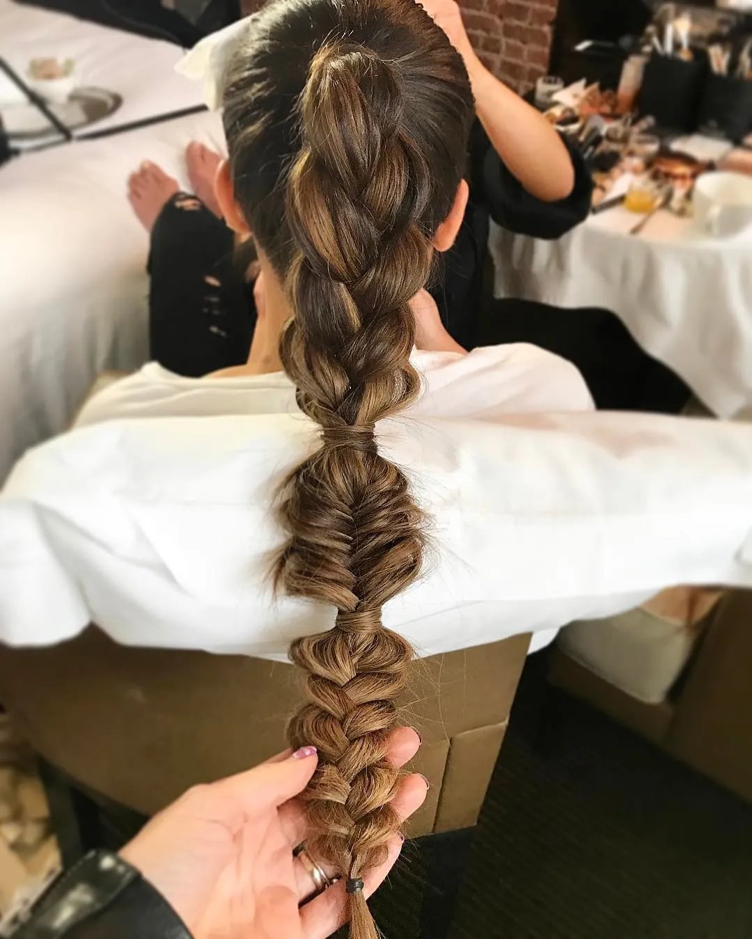 تسريحة Multi-Braid Ponytail.jpg