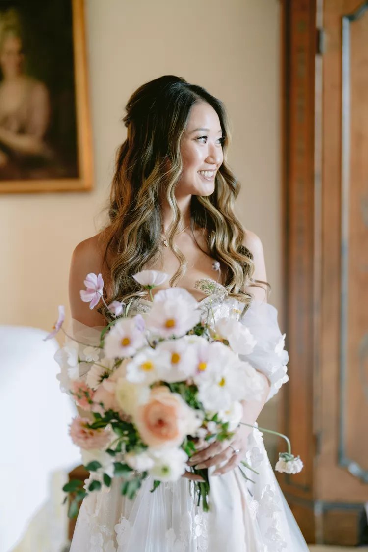 تسريحة A Subtle Half-Up, Half-Down.jpg