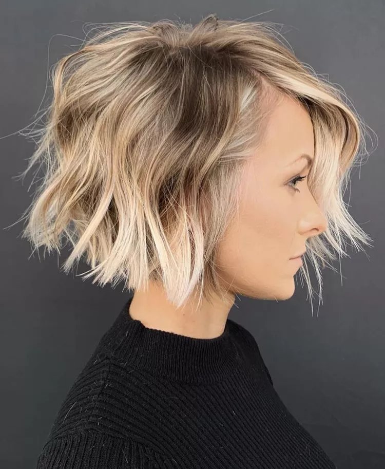 تسريحة Textured Chin Bob.jpg