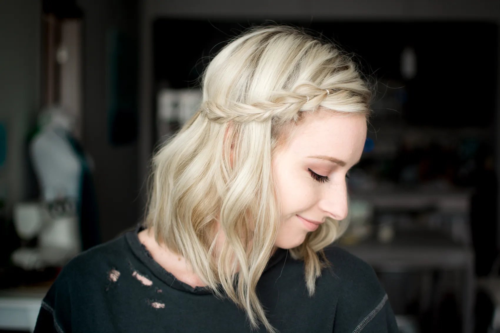 تسريحة The Side Braid.jpg