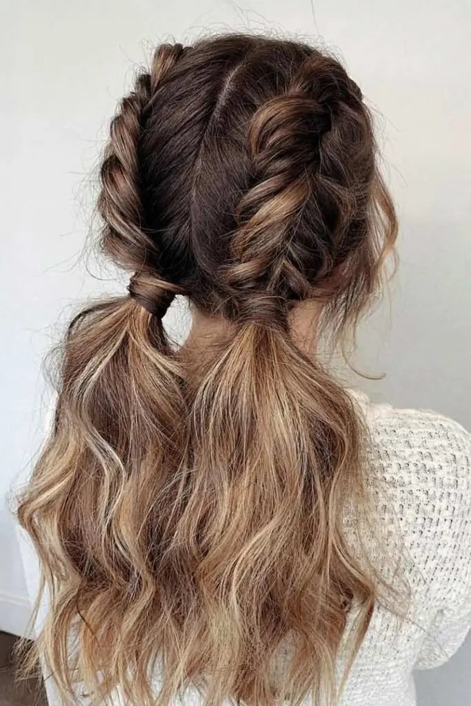 تسريحة Braided Pigtails.jpg