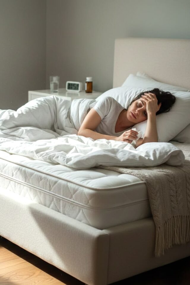 ما سبب التعرق اثناء النوم عند المرأة؟