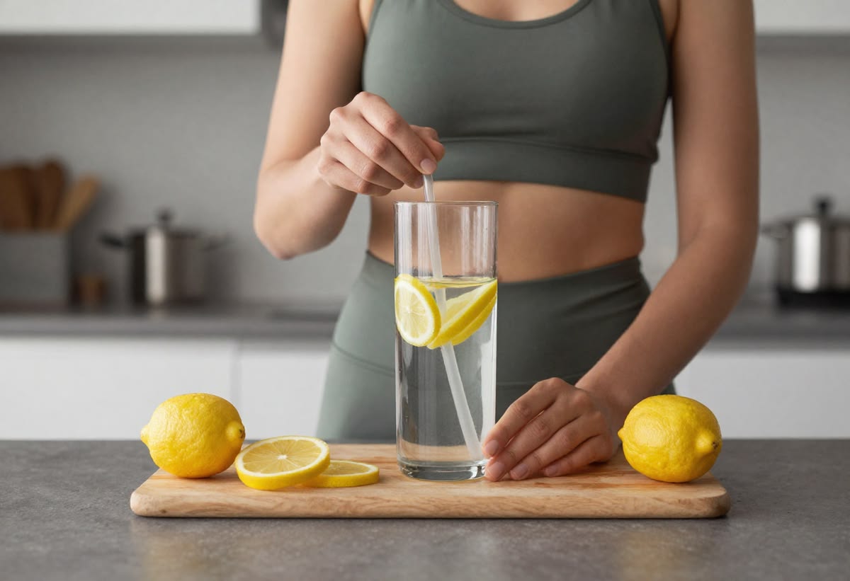 تحضير عصير الماء والليمون