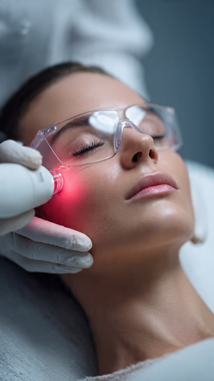 الليزر للعناية ببشرة الوجه