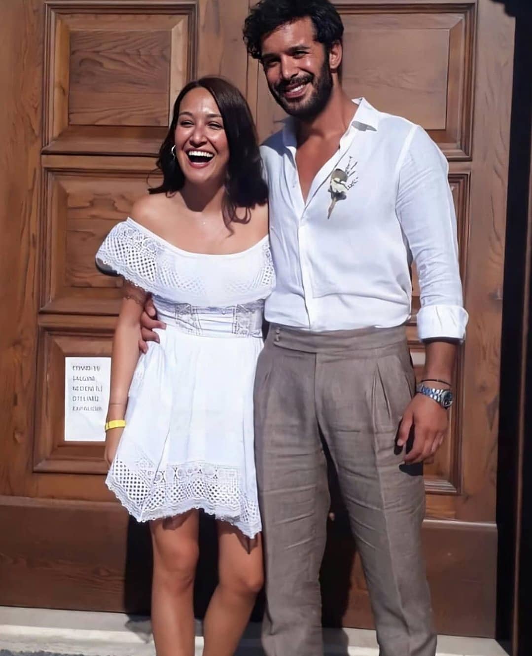 باريش وزوجته جوبسي في أحدث ظهورٍ لهما