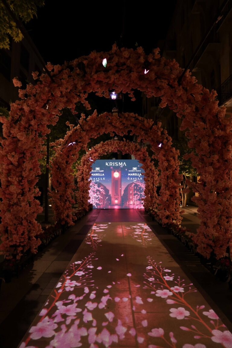 "أزهار بيروت" تحتفل بعودة بيروت إلى خارطة الموضة