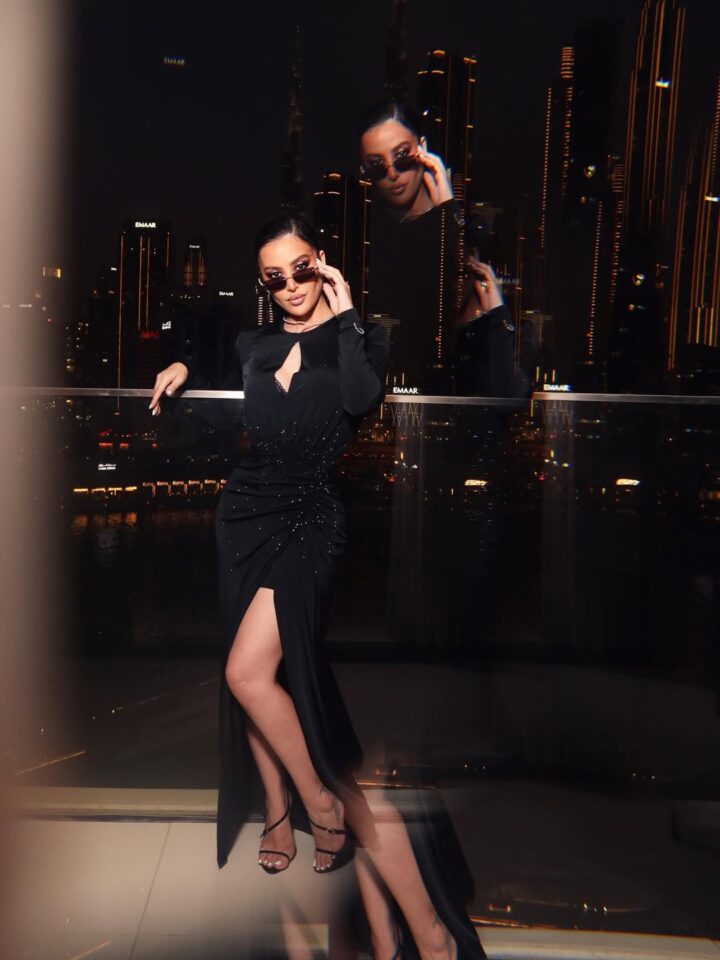 مرام علي بإطلالة مميزة خلال احتفال إطلاق مسلسل سلمى