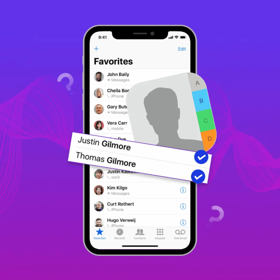 كيف احذف جهات الاتصال من الايفون؟