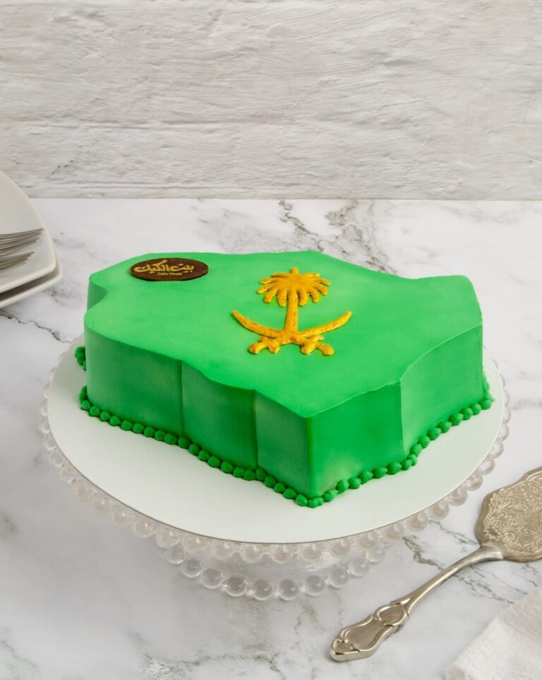 كيكة اليوم الوطني السعودي... رمزاً مصغراً للاحتفال!