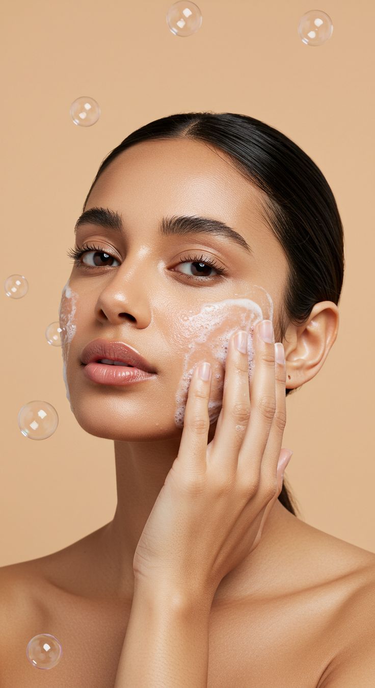 انواع غسول الوجه​ وكيف تختارين الأفضل لبشرتك