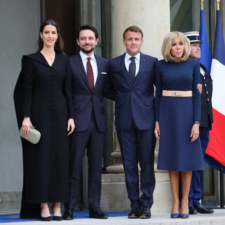 الاميرة رجوة متألقة خلال زيارتها الرسمية لفرنسا