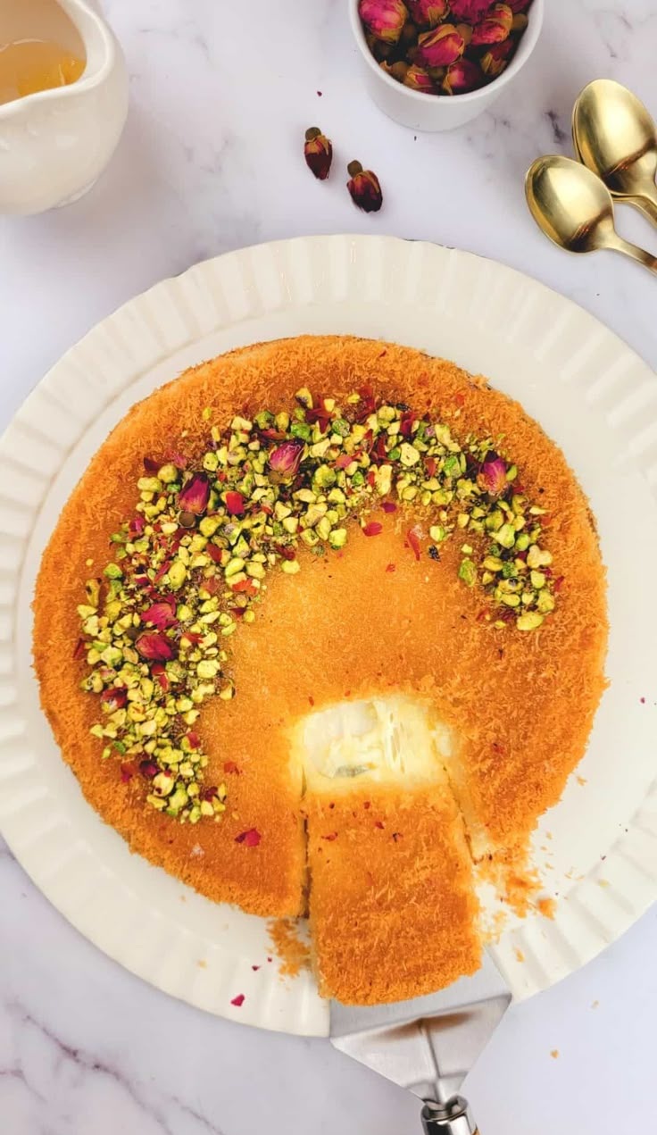 أفضل طريقة الكنافة بالقشطة سهله وسريعة للمبتدئين!