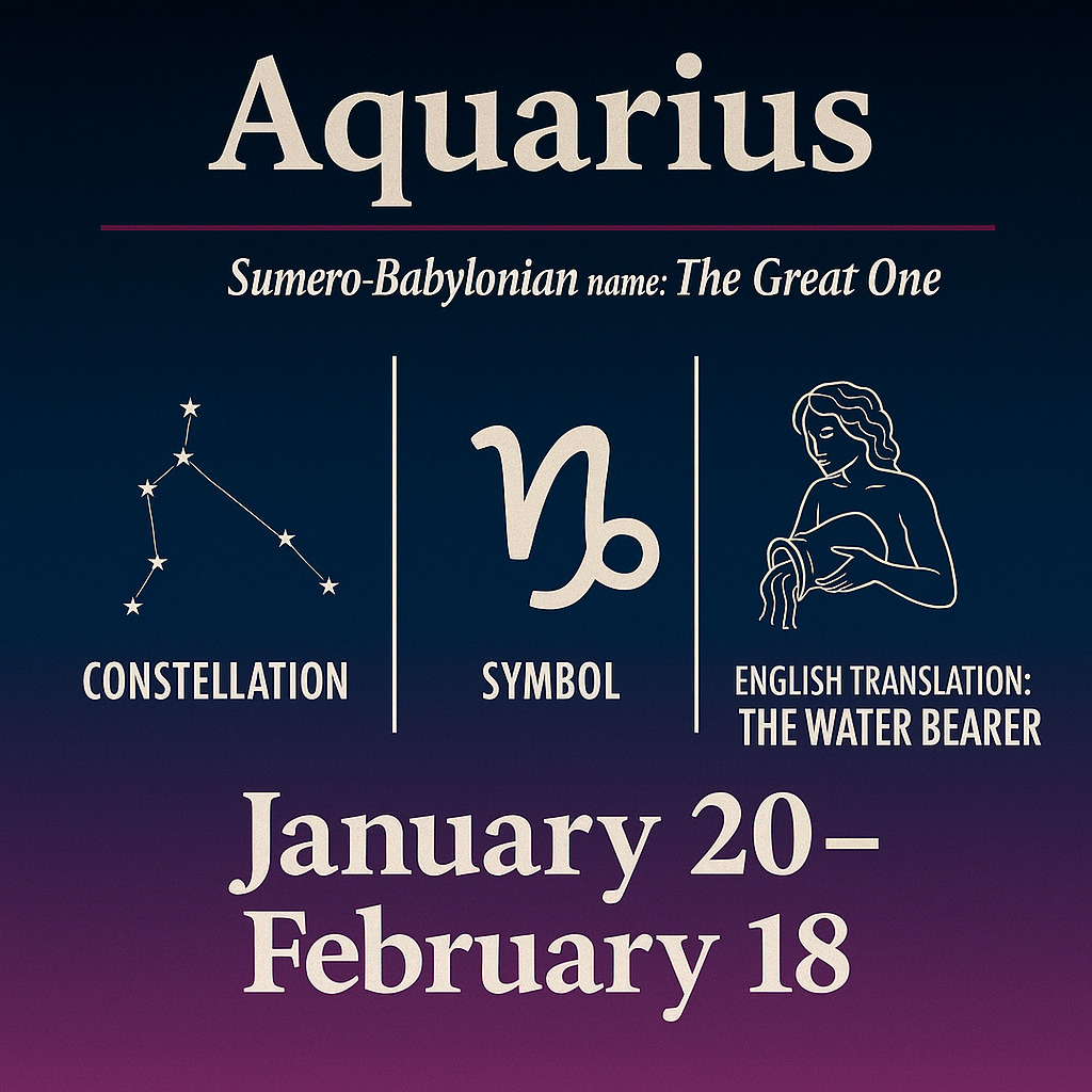 معلومات عن برج الدلو