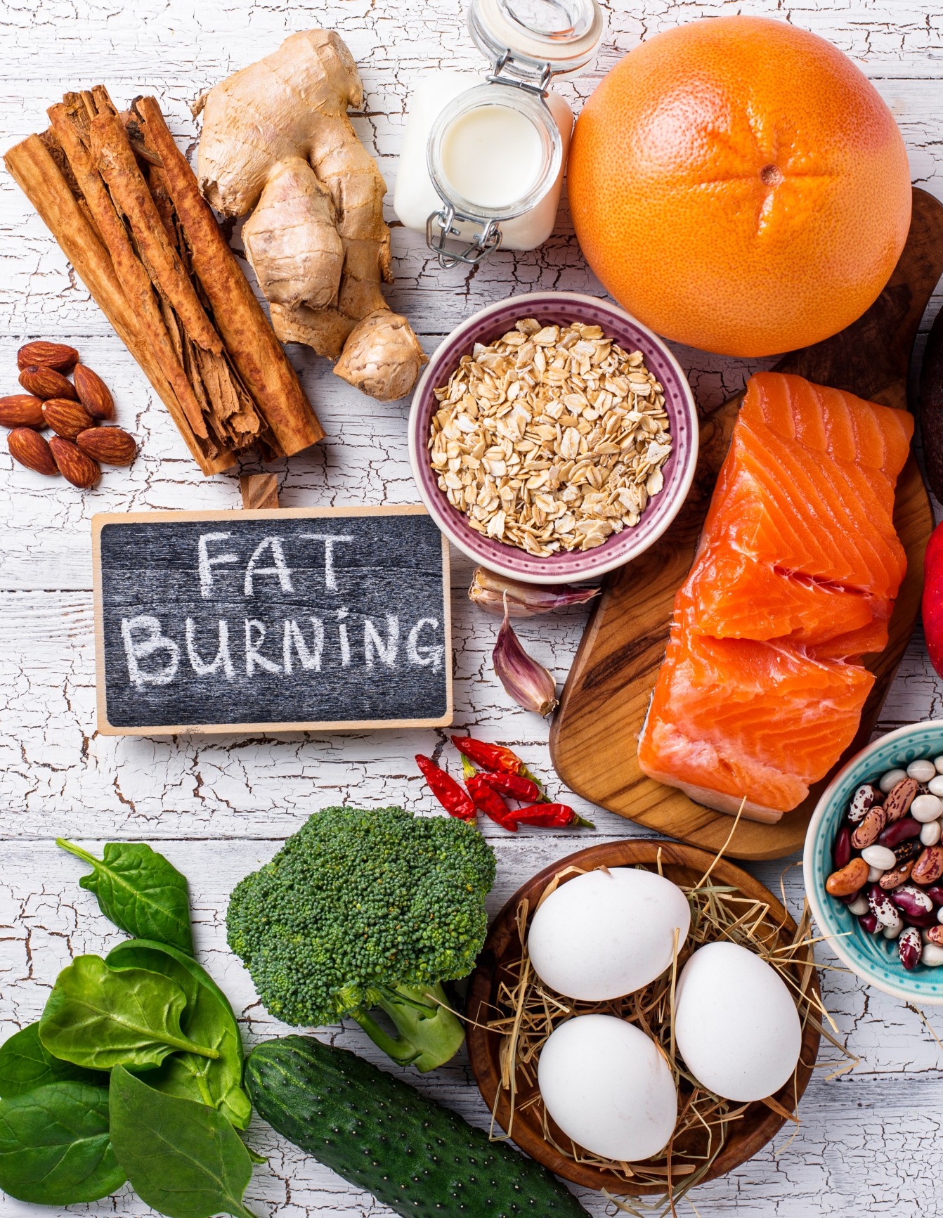 6 اكلات تساعد على حرق الدهون بشكل طبيعي وسريع!