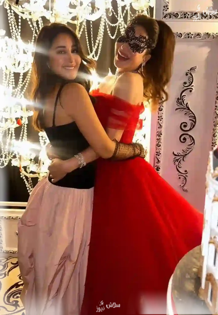 جيلان مع امها لجين عمران