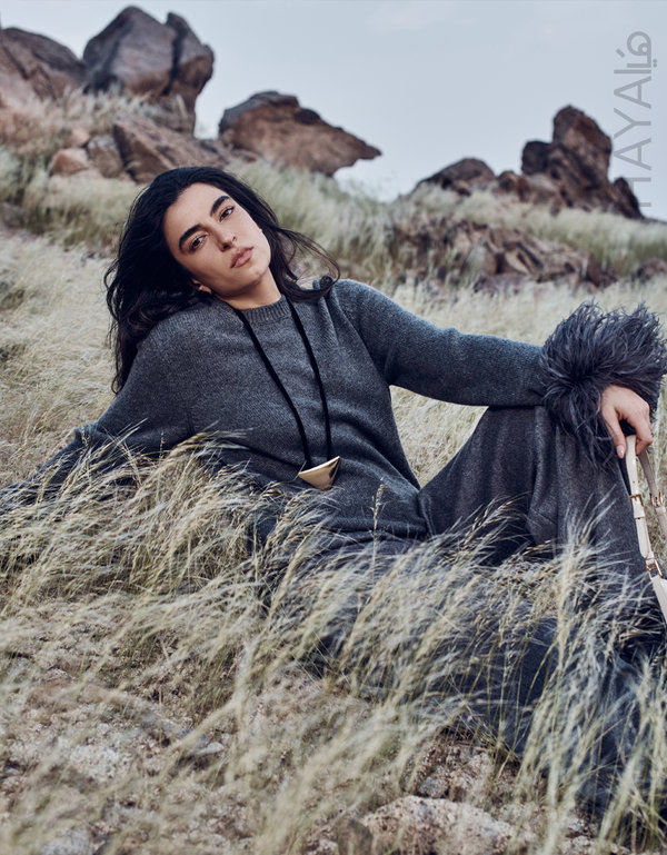 الممثلة السعودية نور الخضراء تشارك الملصق الدعائي لفيلم إسك