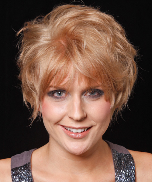 الغرة الكثيفة وتدرجات خفيفة