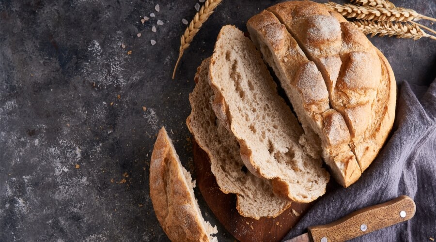 الخبز الخالي من الغلوتين
