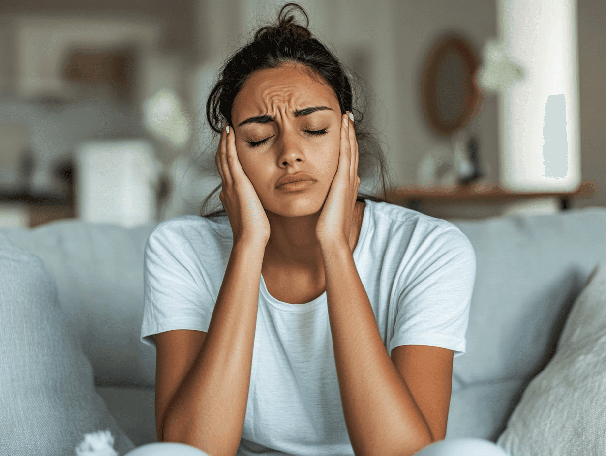 التعب النفسي من تأخر الدورة