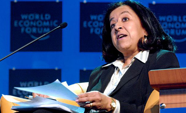 لبنى العليان اول رئيسة بنك في السعودية