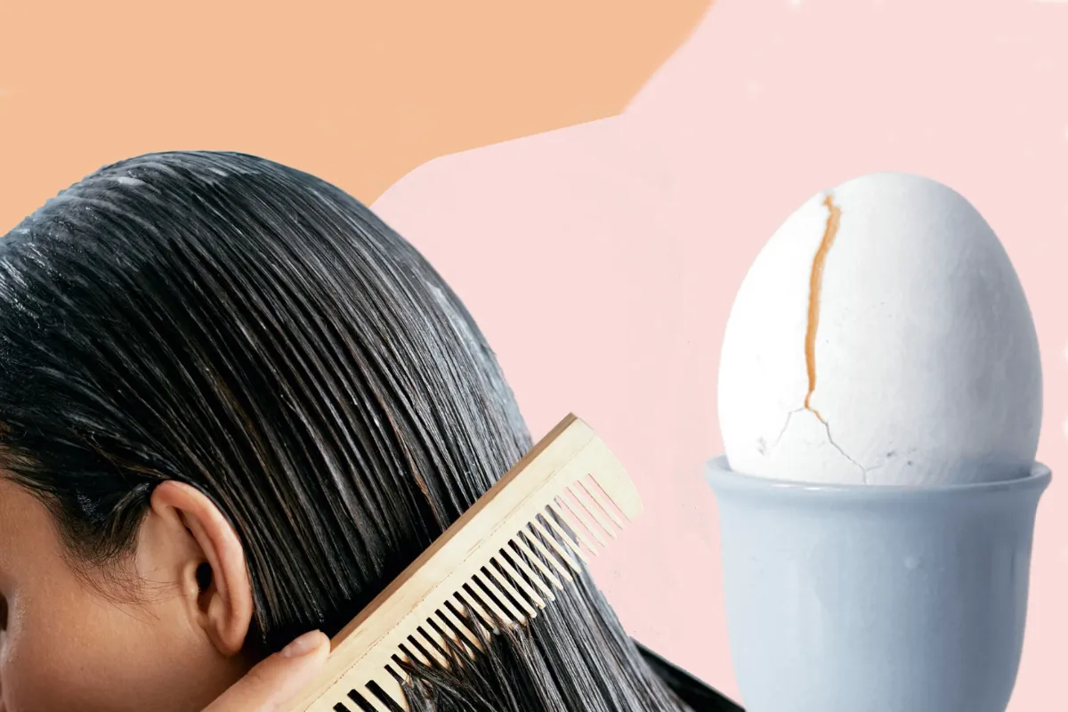 قناع البيض والعسل لتكثيف الشعر