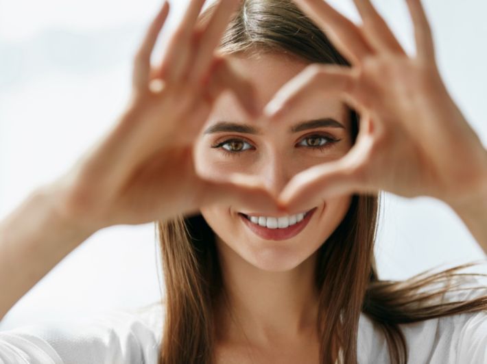 العيون الضيقة والواسعة