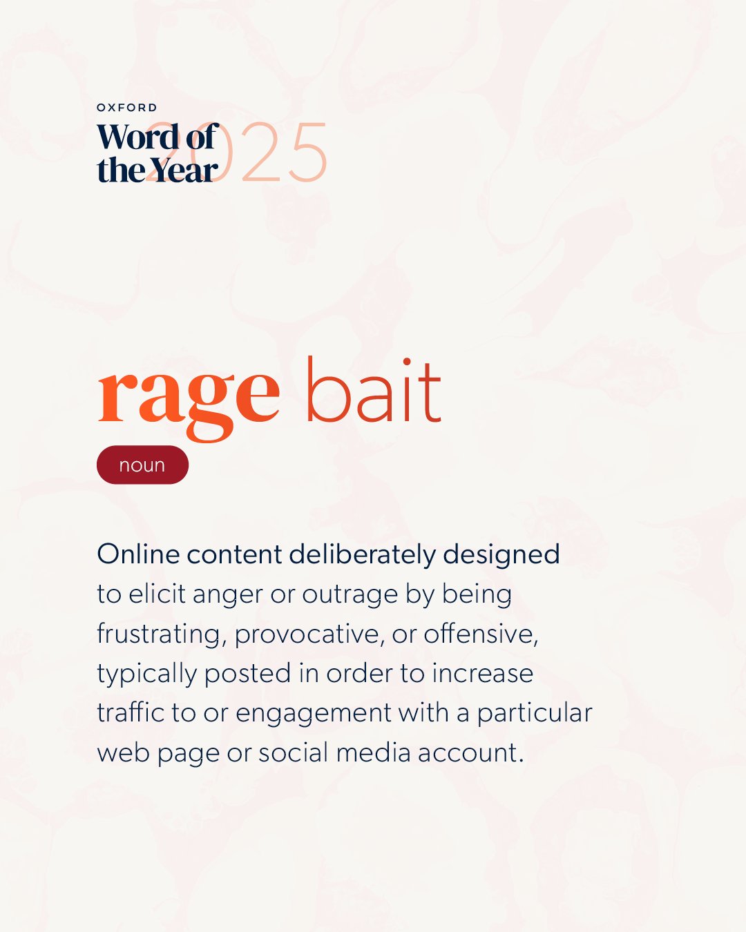 الكلمة الأبرز لعام 2025