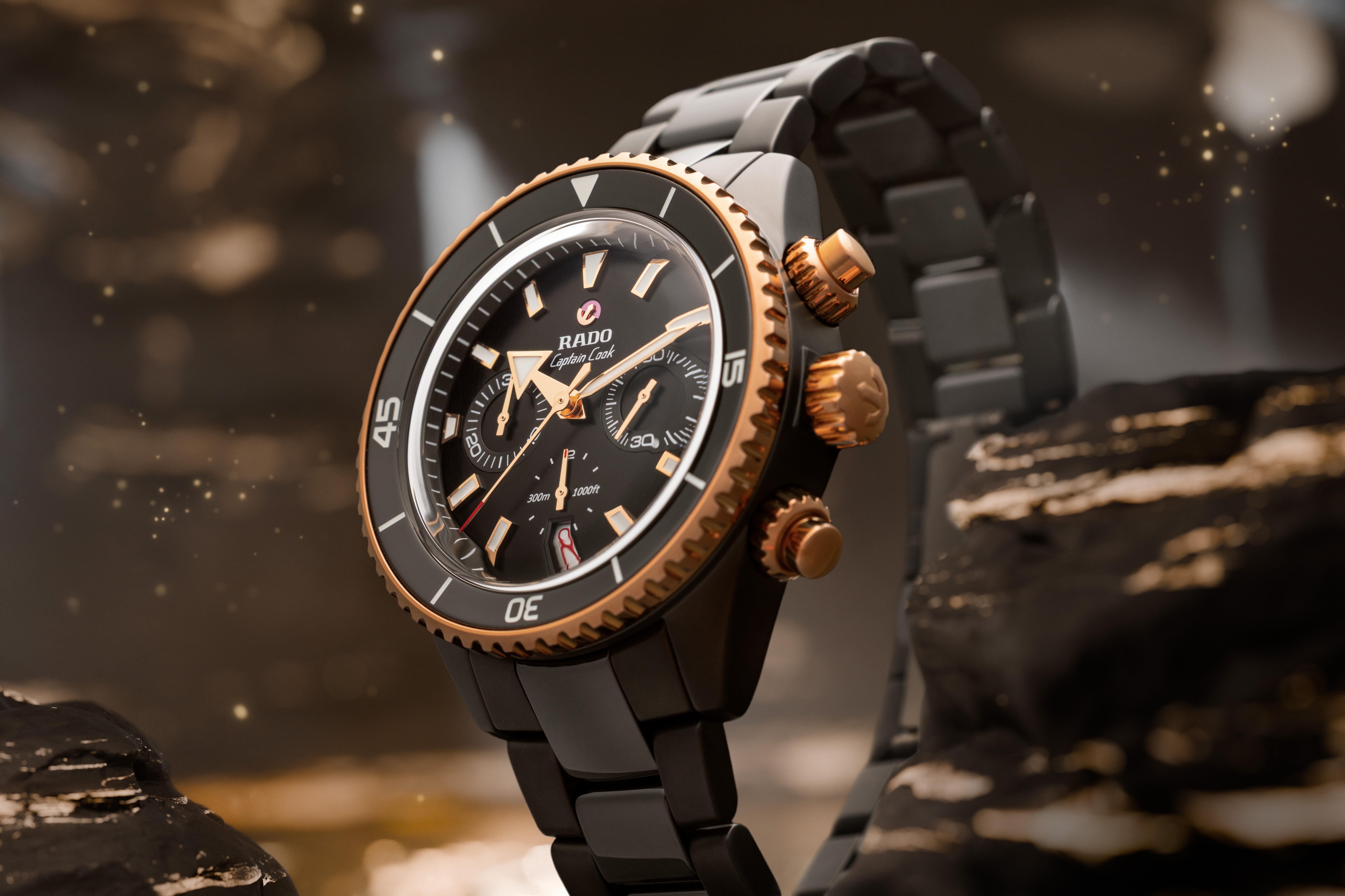 ساعة Captain Cook High-Tech Ceramic Chronograph
