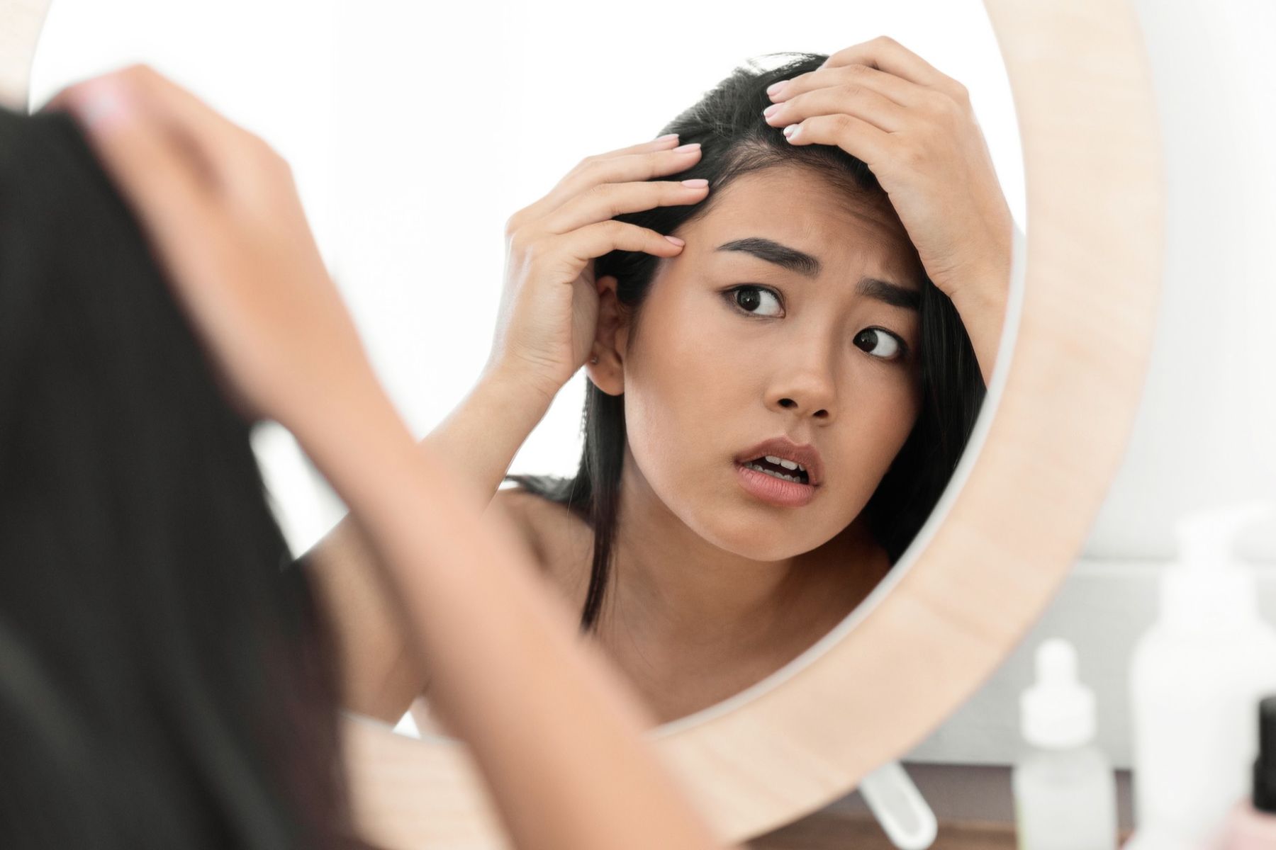 مشكلة تساقط الشعر