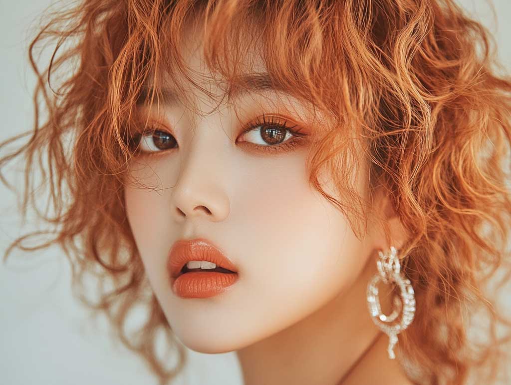 الغرة الكورية المتدرجة