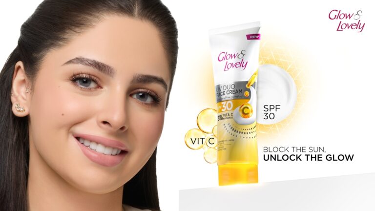تألقي ببشرة مشرقة مع كريم Glow & Lovely UV DUO