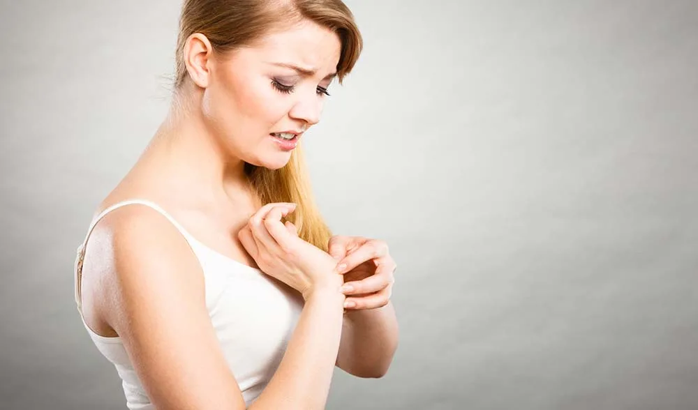 حكة في اليد