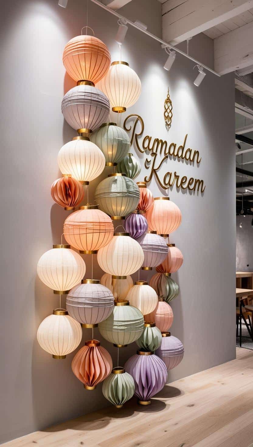 تصميم رمضاني في المقاهي