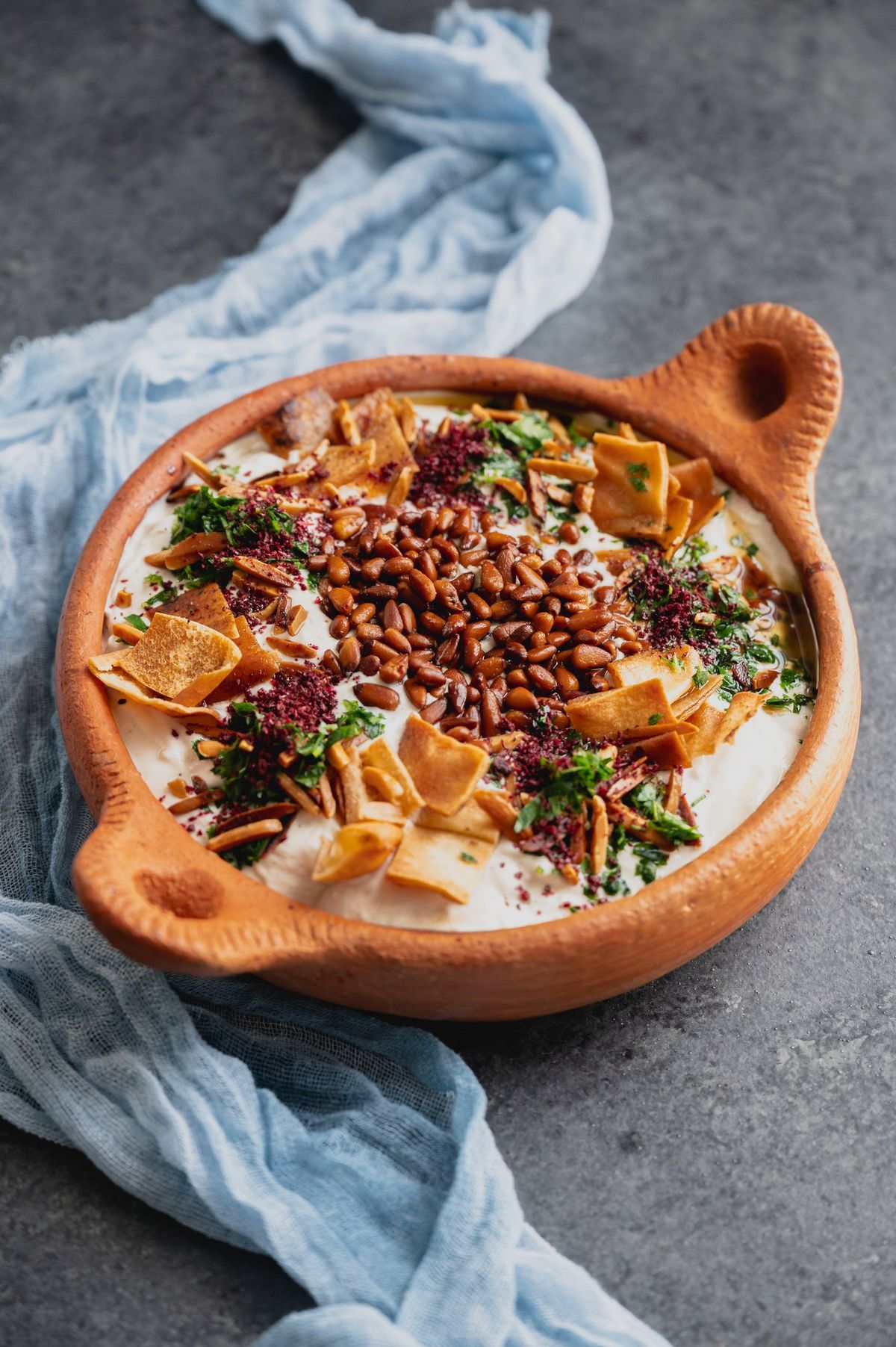 الفتة باللحم