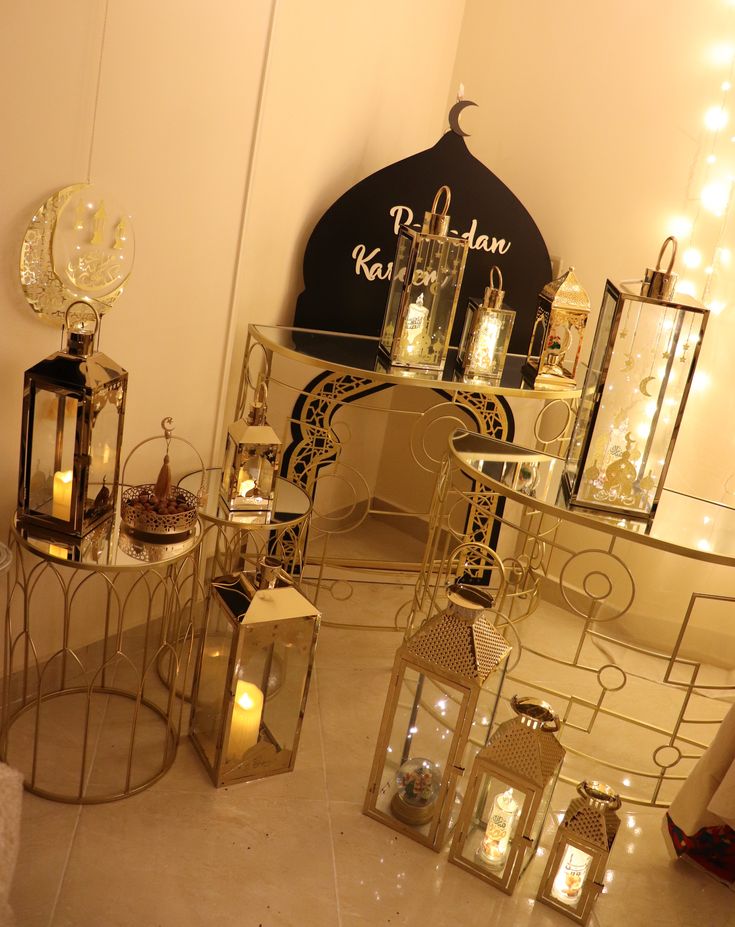 فوانيس للديكور الداخلي المنزلي