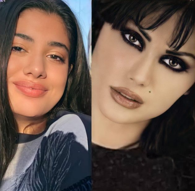 نورمان اسعد وابنتها