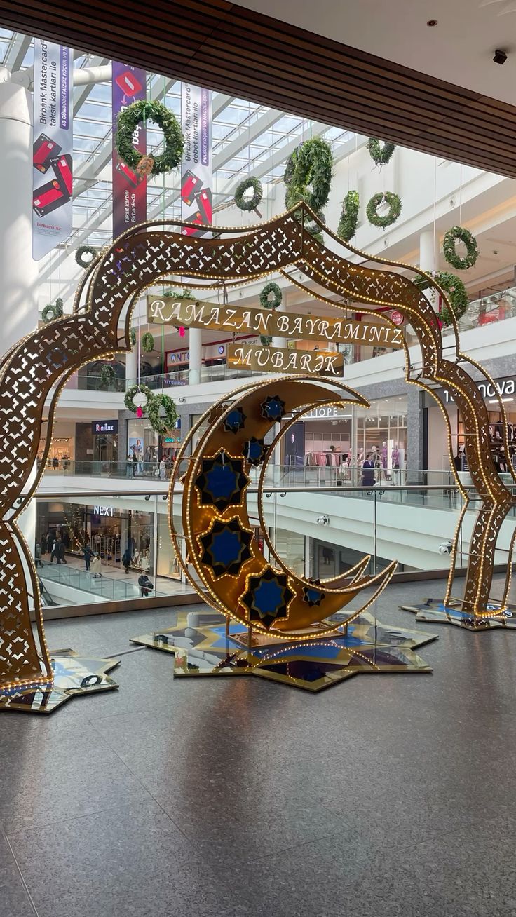 تصميم رمضاني في المولات