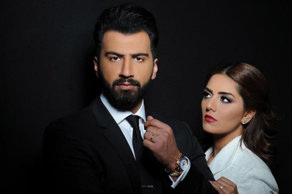 هيا عبدالسلام  وزوجها فؤاد علي