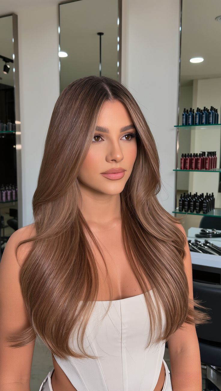 لون الكراميل للشعر