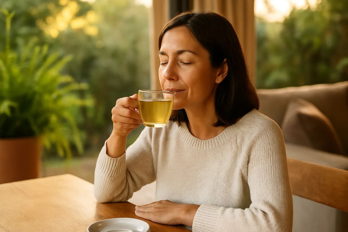 شرب شاي النانخة المفيد