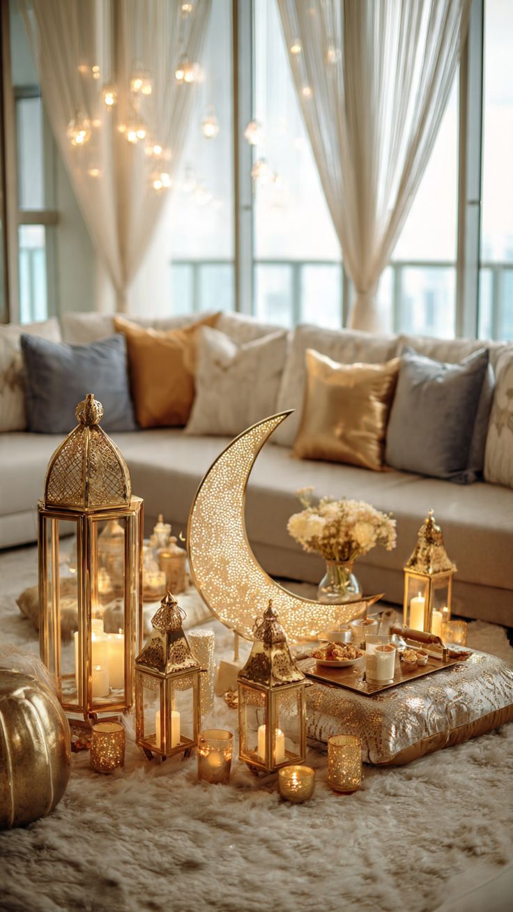 أفكار بسيطة لتزيين المنزل في رمضان