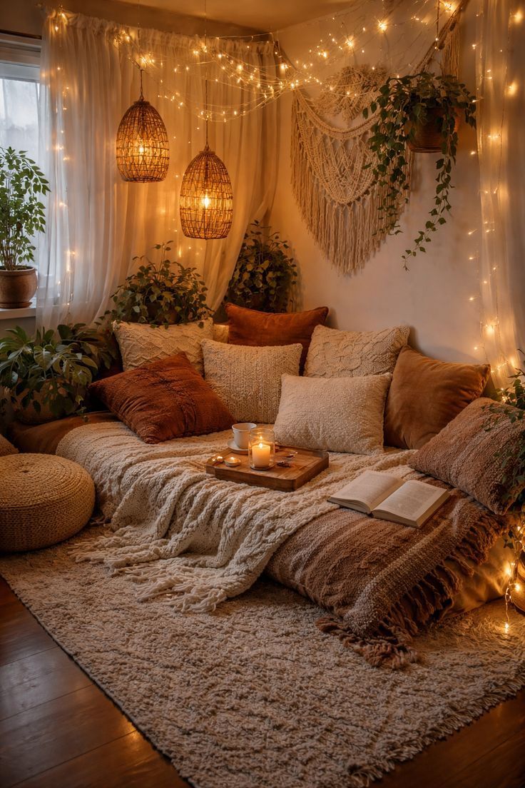 الوسائد والأقمشة ذات الطابع الشرقي